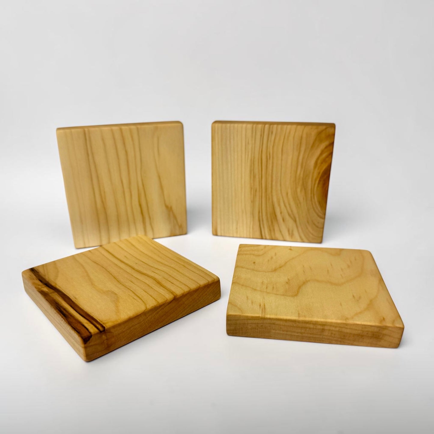 Chunky Ambrosia Maple Coaster Set (TC6)