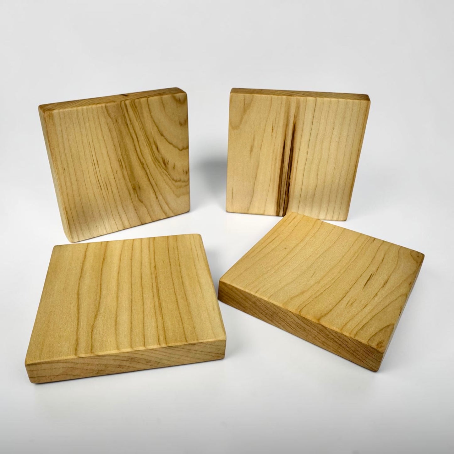 Chunky Ambrosia Maple Coaster Set (TC8)