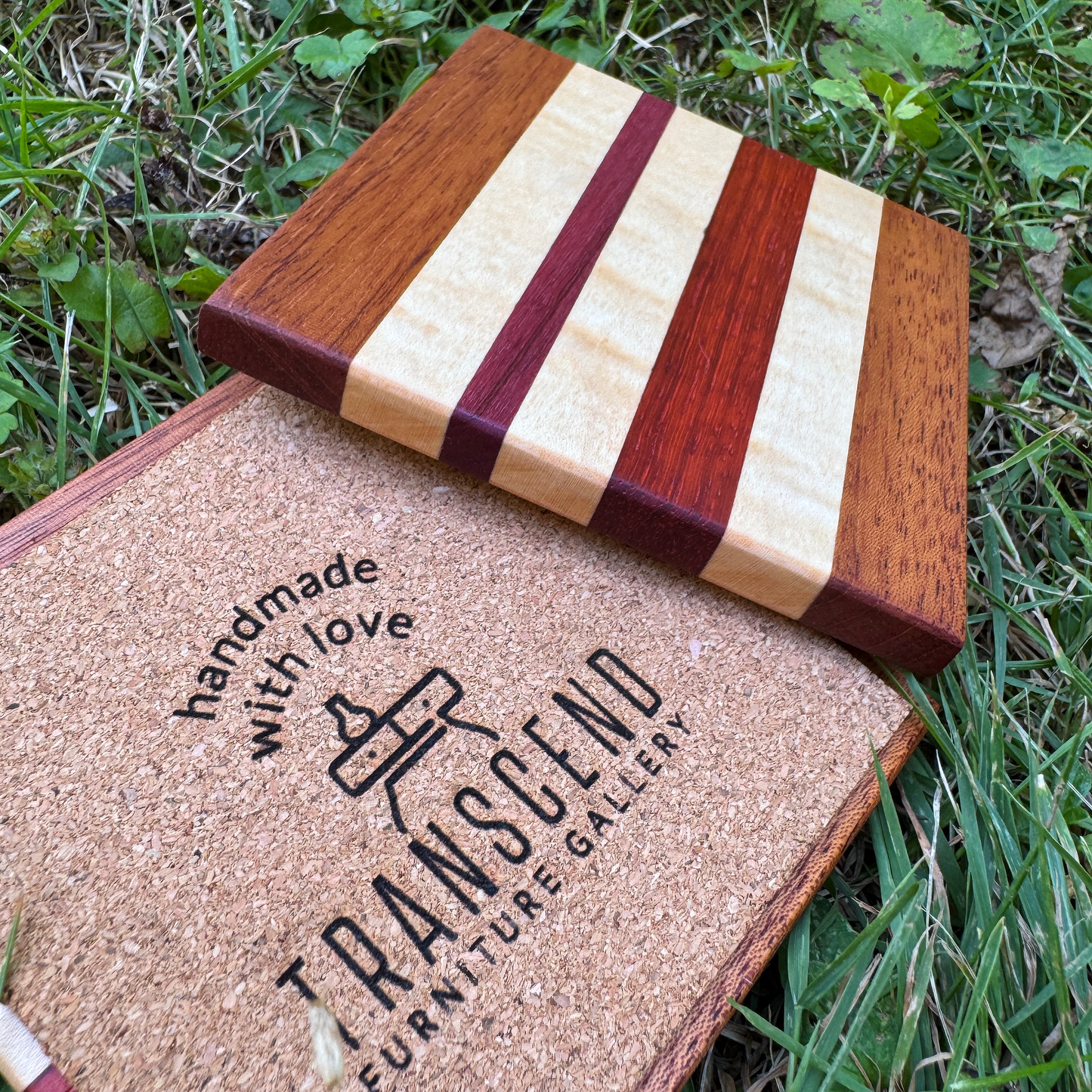 Premium Hardwood Coaster Pair (A10)