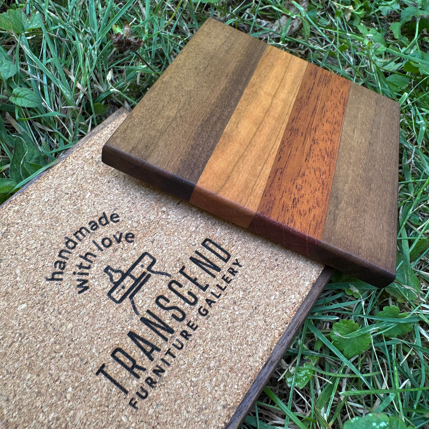 Premium Hardwood Coaster Pair (A13)