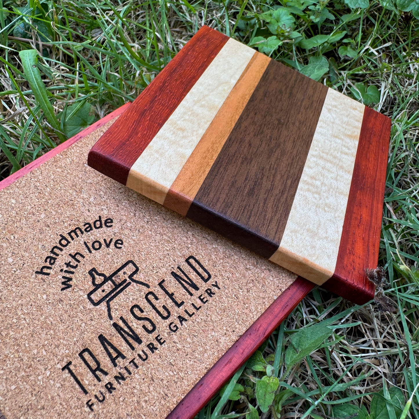 Premium Hardwood Coaster Pair (A14)