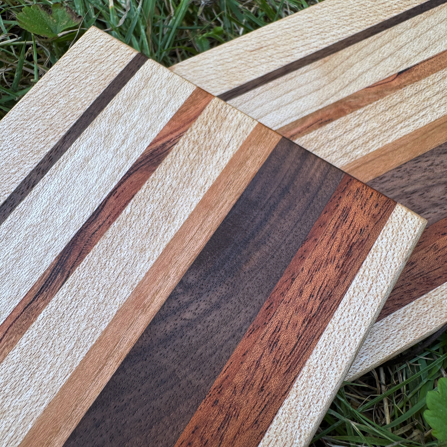 Premium Hardwood Coaster Pair (A15)