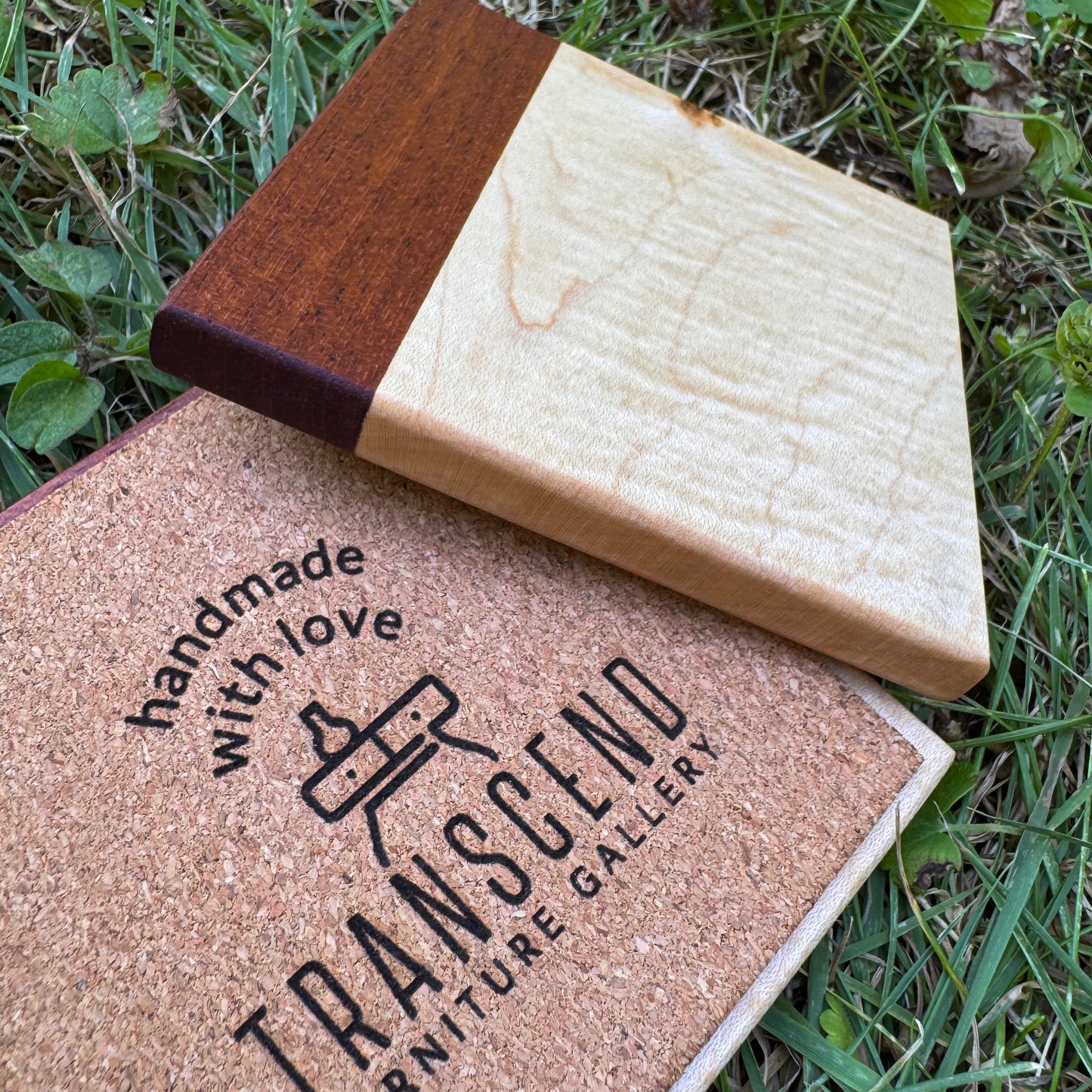 Premium Hardwood Coaster Pair (A21)