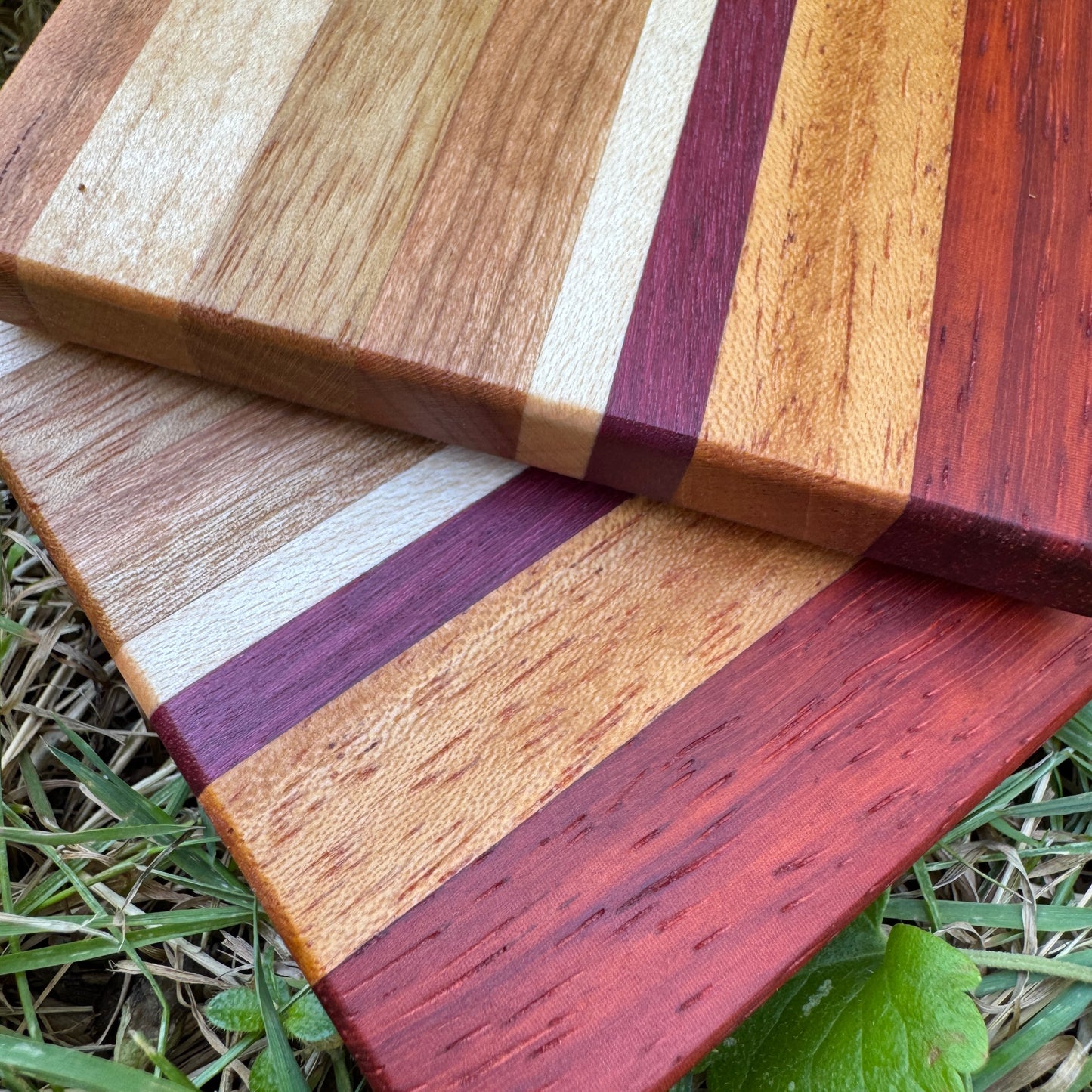 Premium Hardwood Coaster Pair (A22)