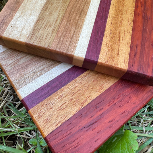 Premium Hardwood Coaster Pair (A22)