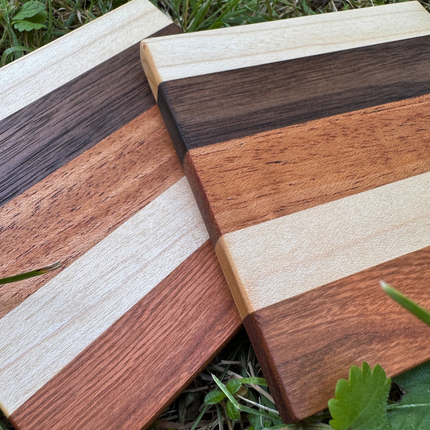 Premium Hardwood Coaster Pair (A25)
