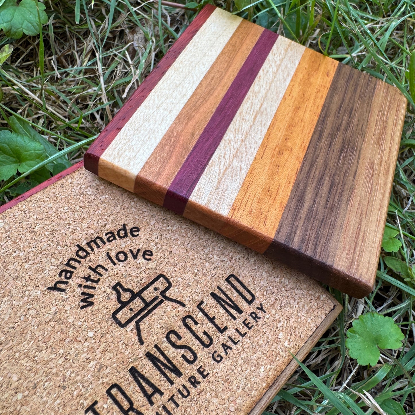 Premium Hardwood Coaster Pair (A27)