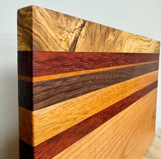 Hardwood Face Grain Serving / Charcuterie Board (J3)
