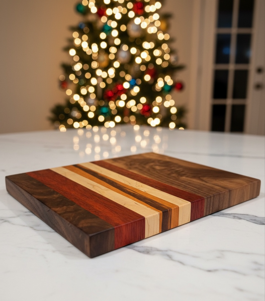 Hardwood Face Grain Serving / Charcuterie Board (J4)
