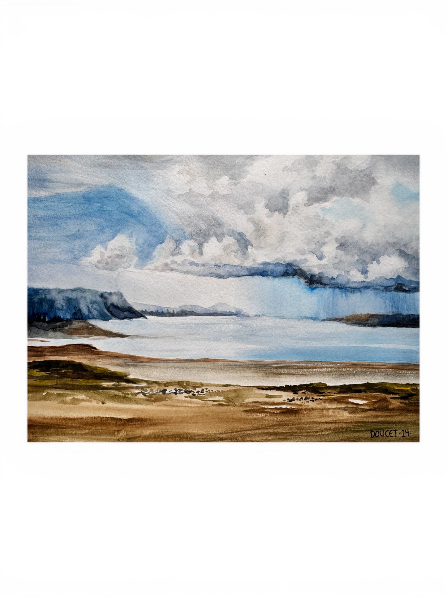 Art PRINT - Angie Doucet watercolour landscape