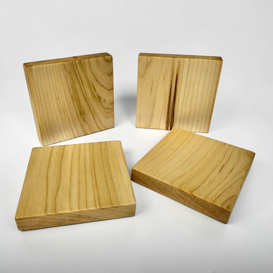 Chunky Ambrosia Maple Coaster Set (TC8)