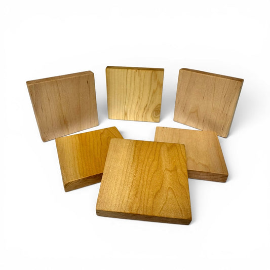 Chunky Maple Coaster Set (TC10)